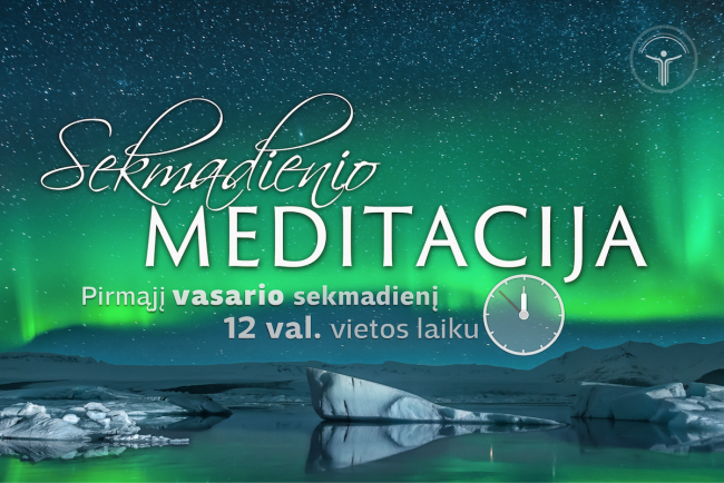 Sekmadienio meditacija