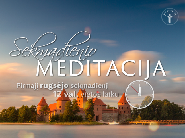 Sekmadienio meditacija 2016-09-04