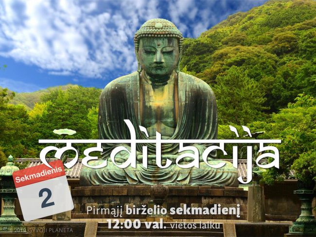 Sekmadienio MEDITACIJA 2019-6-2