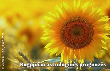 N. Gabija Wolmer. Rugpjūčio astrologinės prognozės