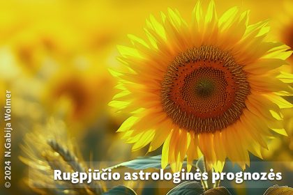 N. Gabija Wolmer. Rugpjūčio astrologinės prognozės