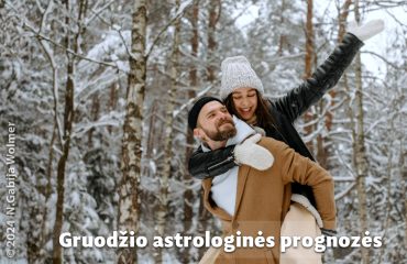 N. GABIJA WOLMER. Gruodžio astrologinės prognozės