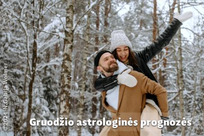 N. GABIJA WOLMER. Gruodžio astrologinės prognozės